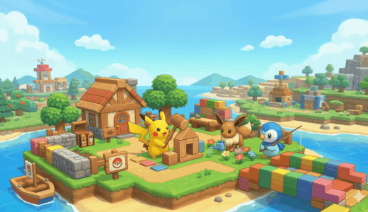ぽこあポケモンはあつ森やビルダーズのパクリ？どういうゲーム？