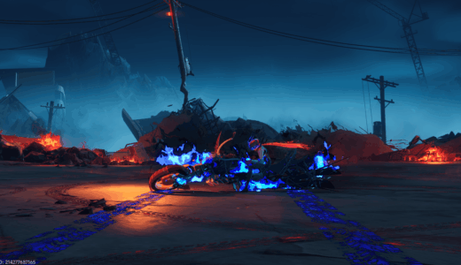 NTEの炎のバイク(武器)：炎魂ハリケーンの入手方法と青い炎の出し方は？